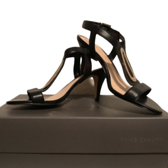 Vince Camuto "Manita" Leather Sandal - Picture 13 of 16